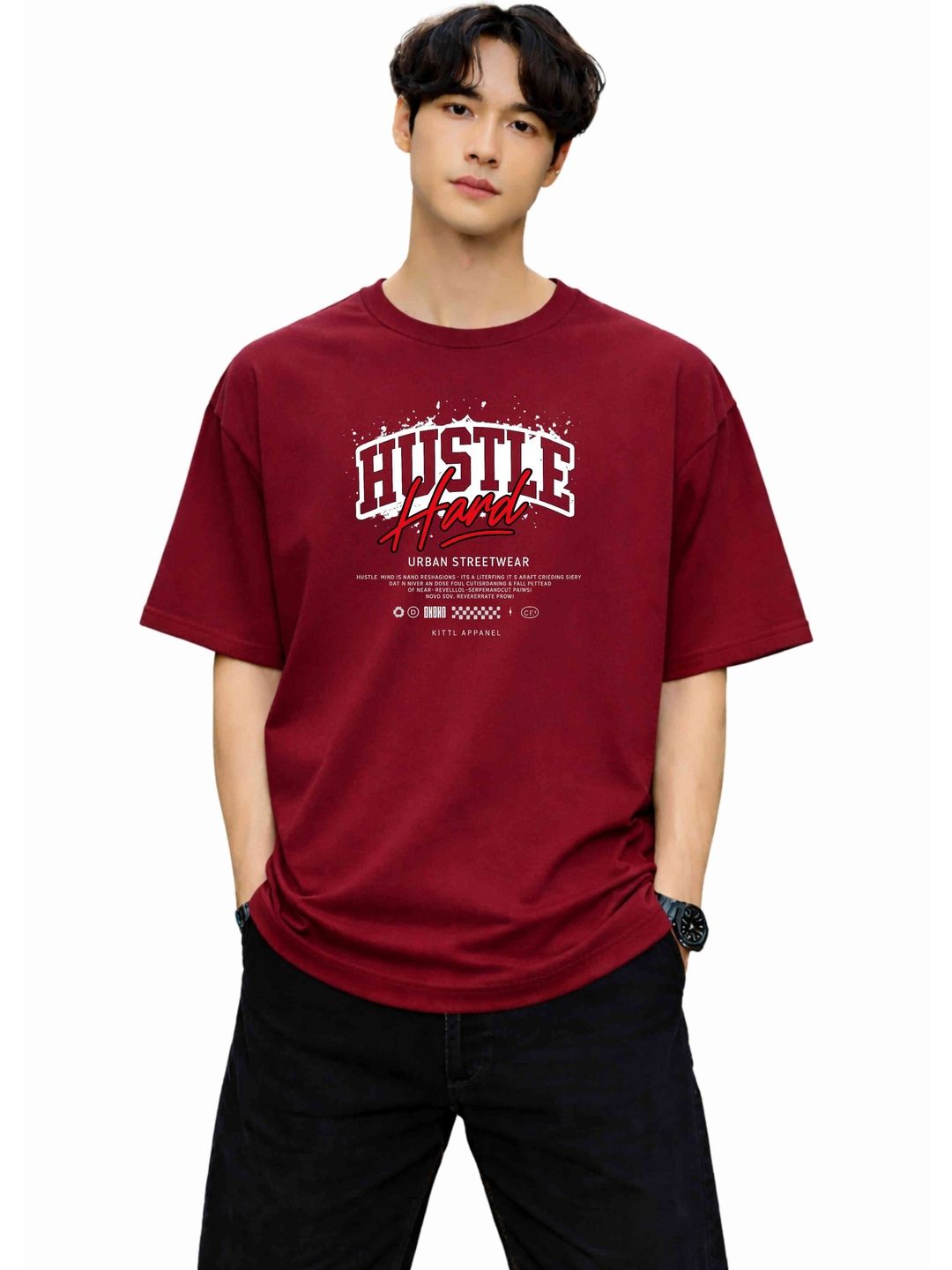 HIOR Men Typography T-shirt