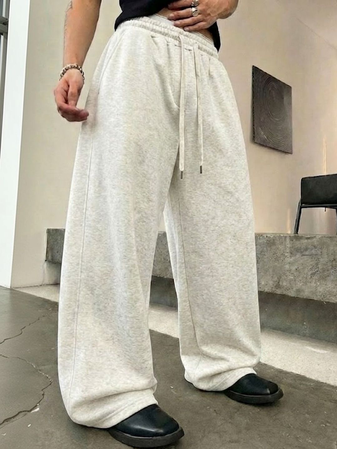 dockstreet Men Relaxed Fit Track Pants