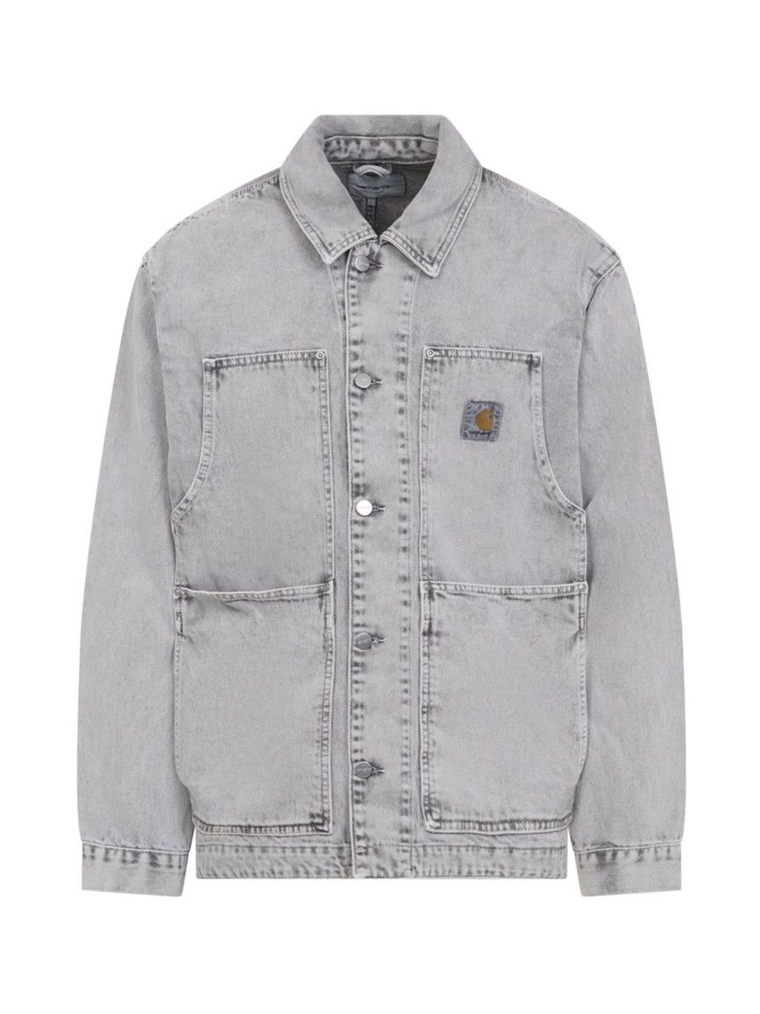 Carhartt WIP Men Grey Cotton Jackets