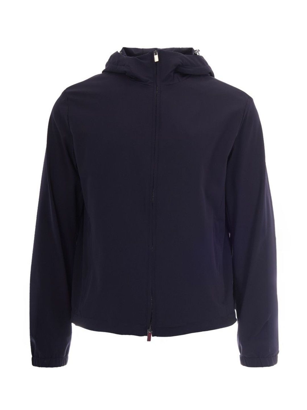 Paul & Shark Men Navy Blue Hooded Jacket