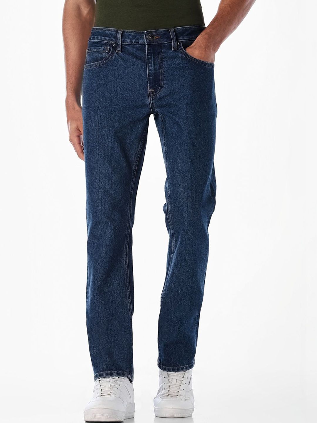 Regular Fit Low-Rise Stretchable Jeans