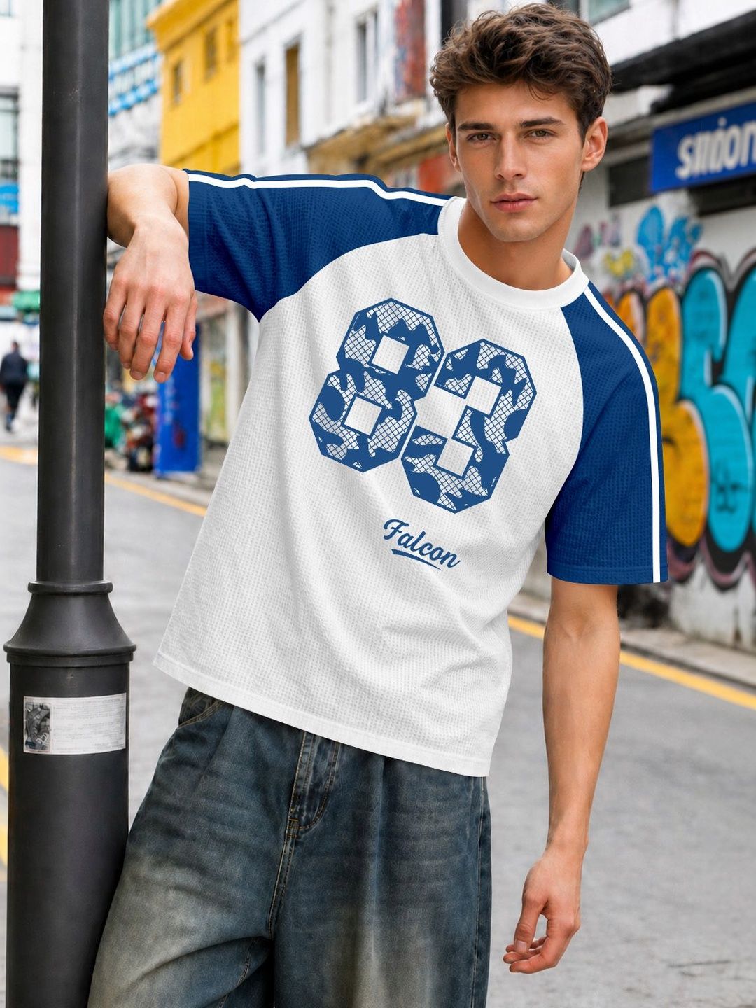MODA RAPIDO X FITNESS EXCHANGE Men Printed T-shirt