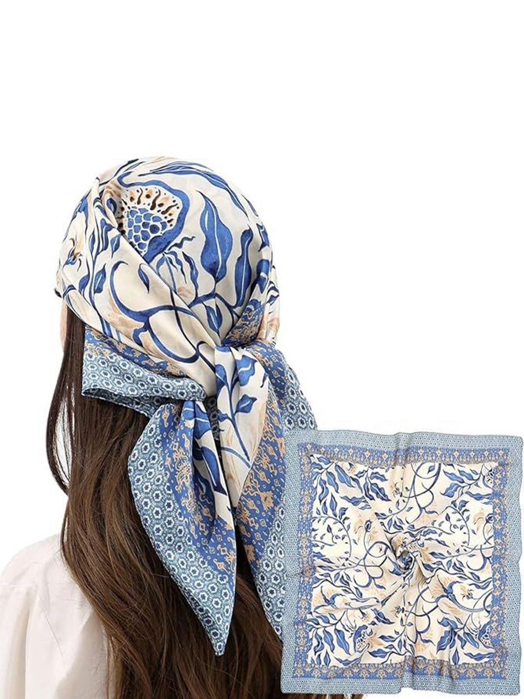 Satin Scarves - Buy Satin Scarves online in India