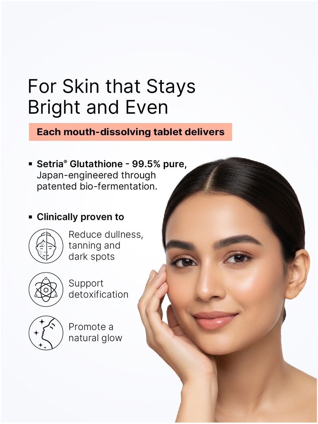 Buy GLUTONE MD Orange Flavoured Glutathione Mouth-Dissolving Tablets - 30  Tablets - Skin Supplements for Unisex 31225095 | Myntra