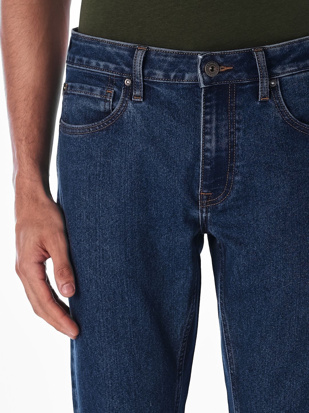Regular Fit Low-Rise Stretchable Jeans