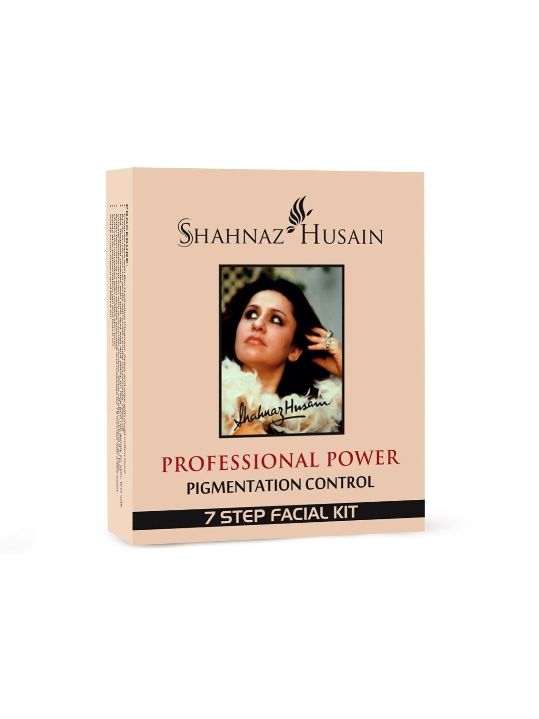 Shahnaz Husain Professional Power Pigmentation Control 7 Step Facial Kit -45g+15ml