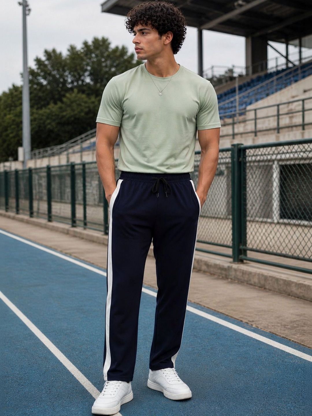 THE BEETEL HOUSE Men Regular Fit Training Track Pants