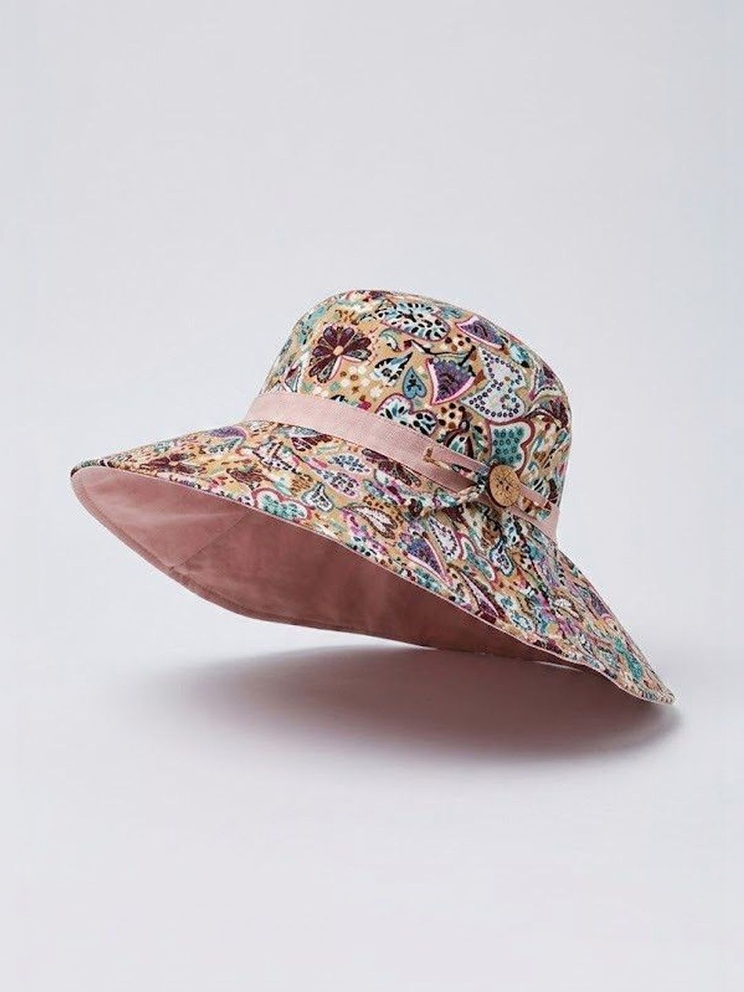Buy CORSICA Women Multicoloured Paisley Sun Hat - Hat for Women