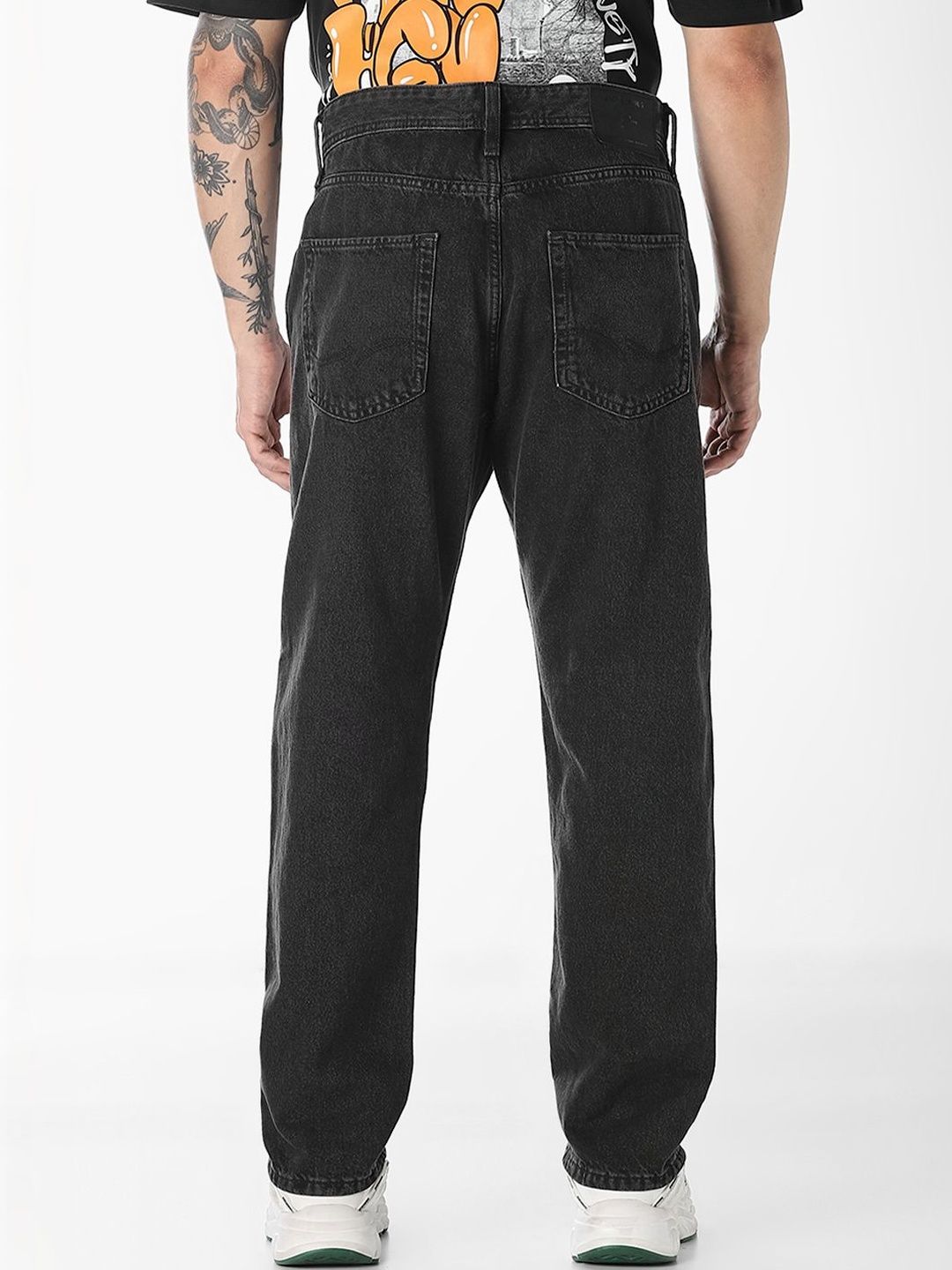 Straight Fit Low-Rise Light Fade Jeans