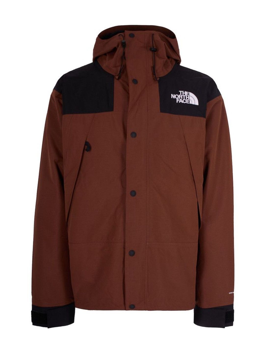 The North Face Brown Color Block Hood Jacket