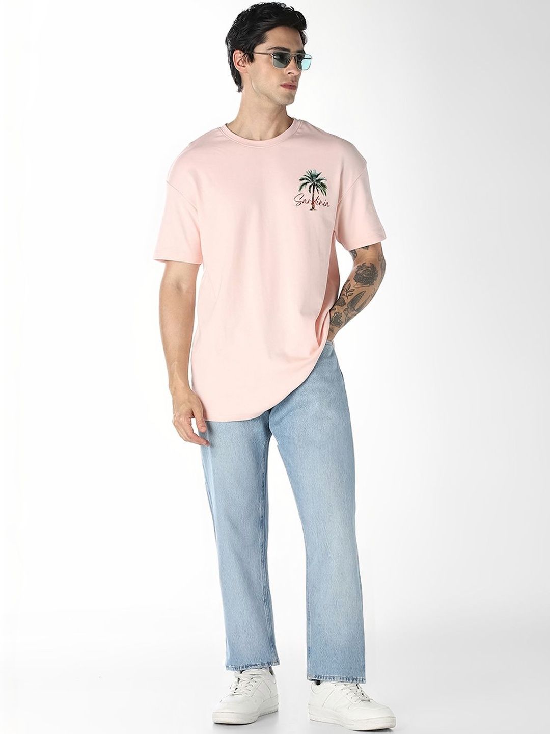 Straight Fit Low-Rise Light Fade Jeans