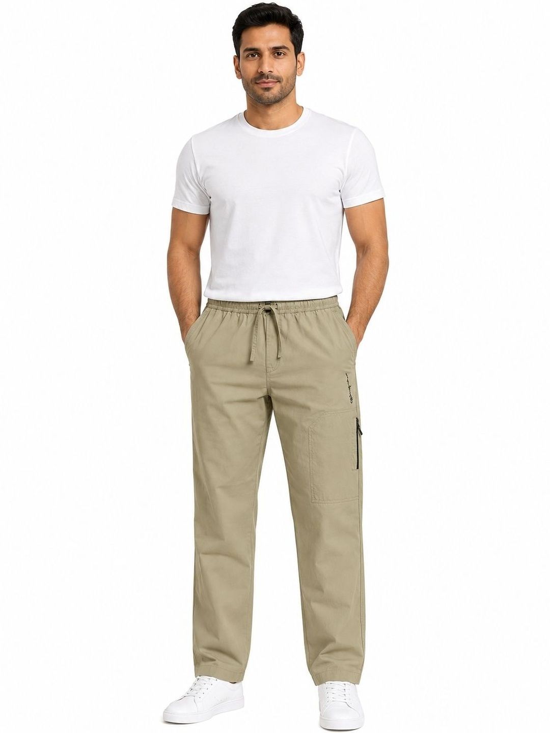 Men Regular Fit Track Pants R.Code by The Roadster Life Co. Men Regular Fit Training Track Pants