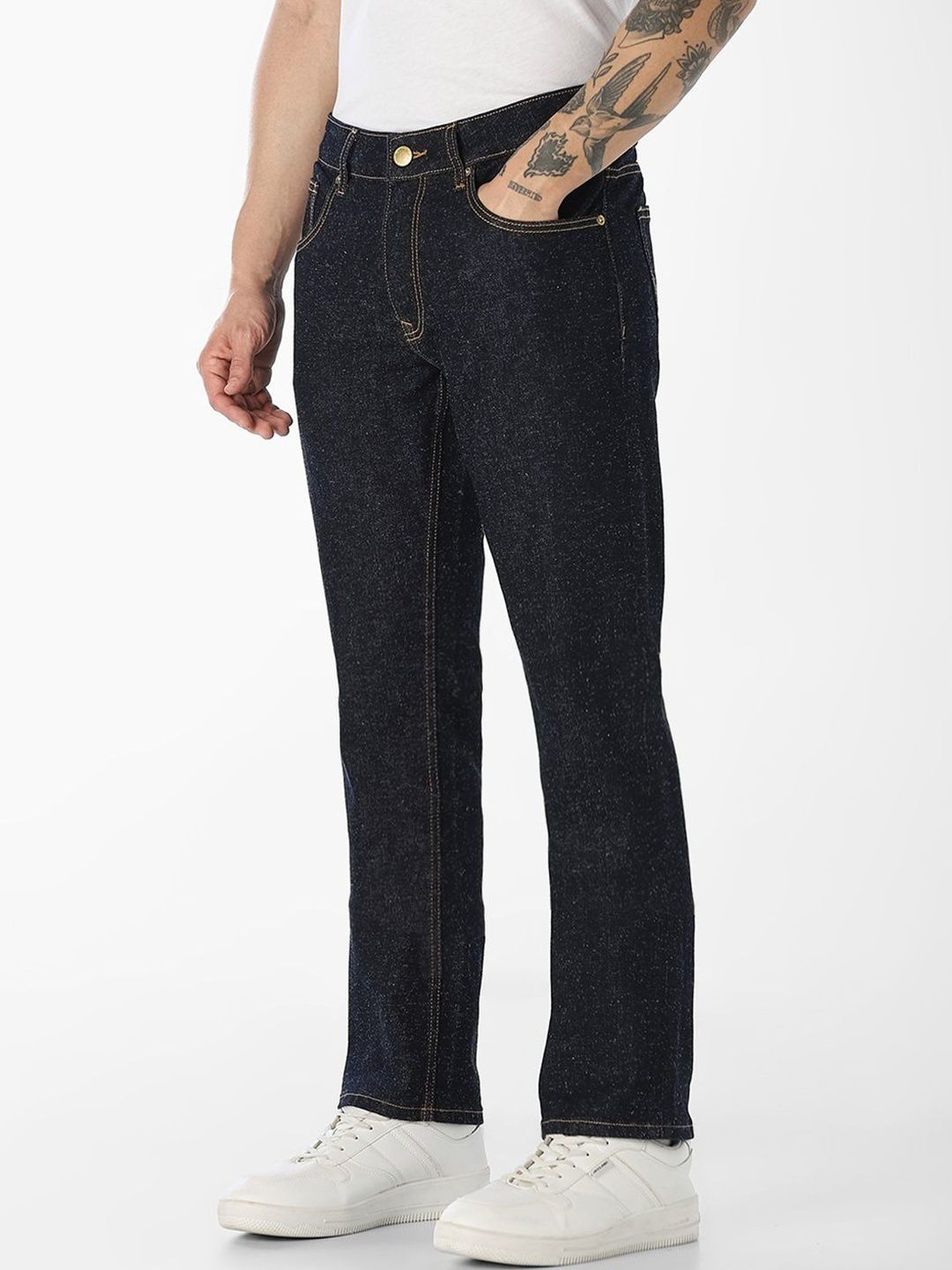 Regular Fit Low-Rise Stretchable Jeans