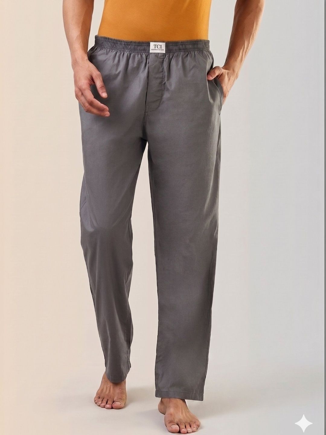 TCI Mid-Rise Straight Lounge Pants