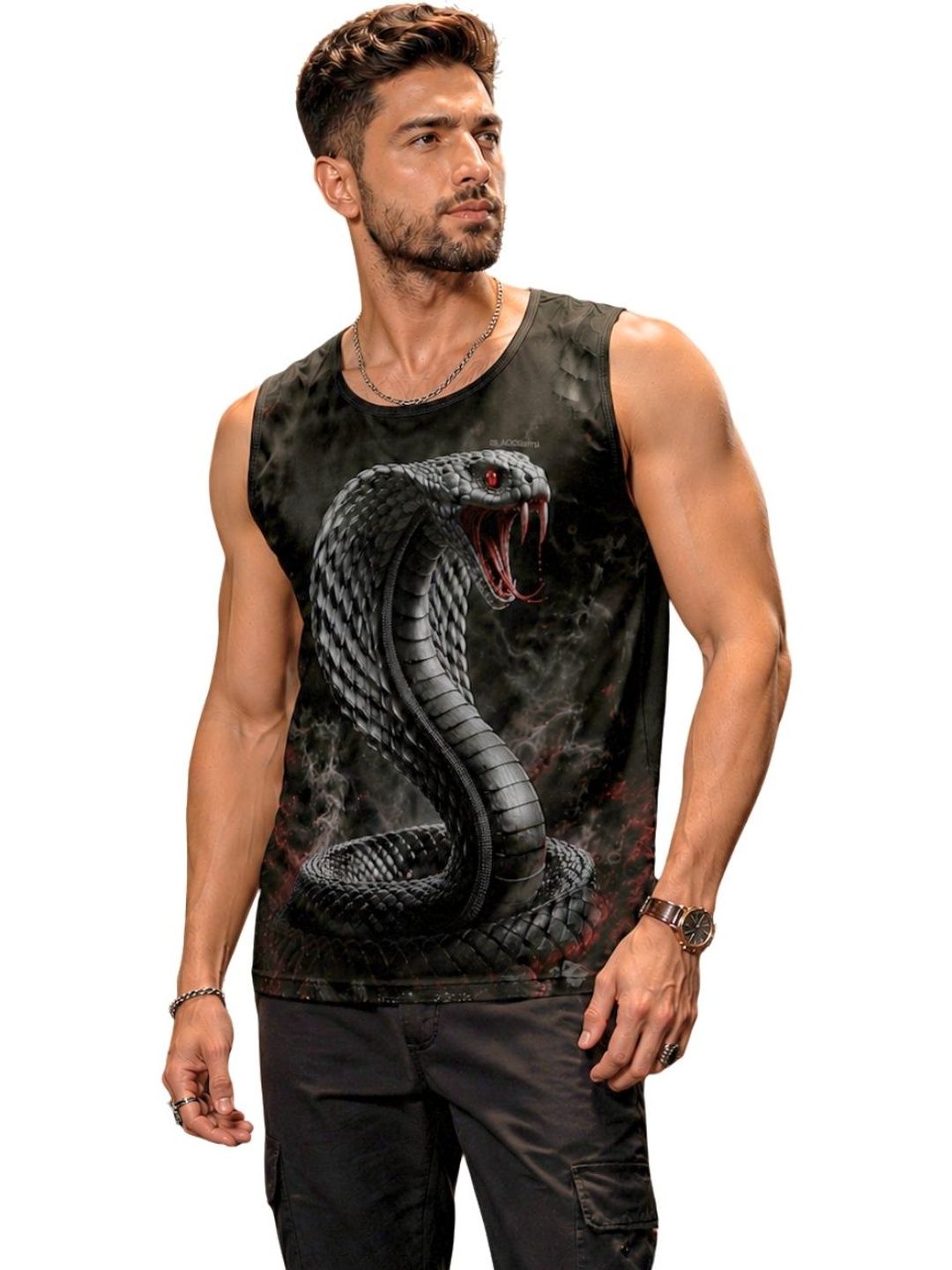 Blacksmith Men Printed T-shirt