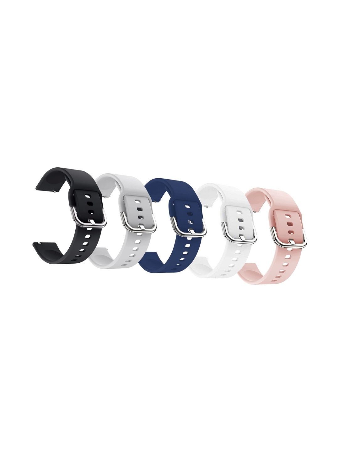 BLACK LOVIES BLACK LOVIES Set of 5 Watches Silicon Watch Straps