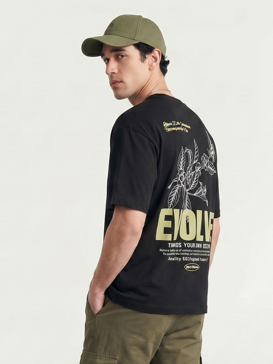 Mast & Harbour Men Printed Relaxed Fit T-shirt