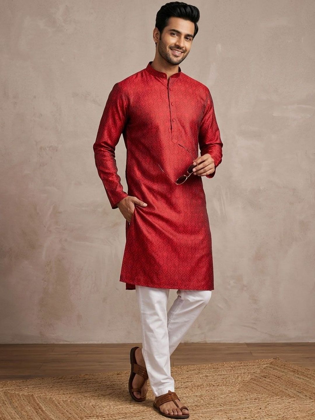 DEVOILER Men Kurta