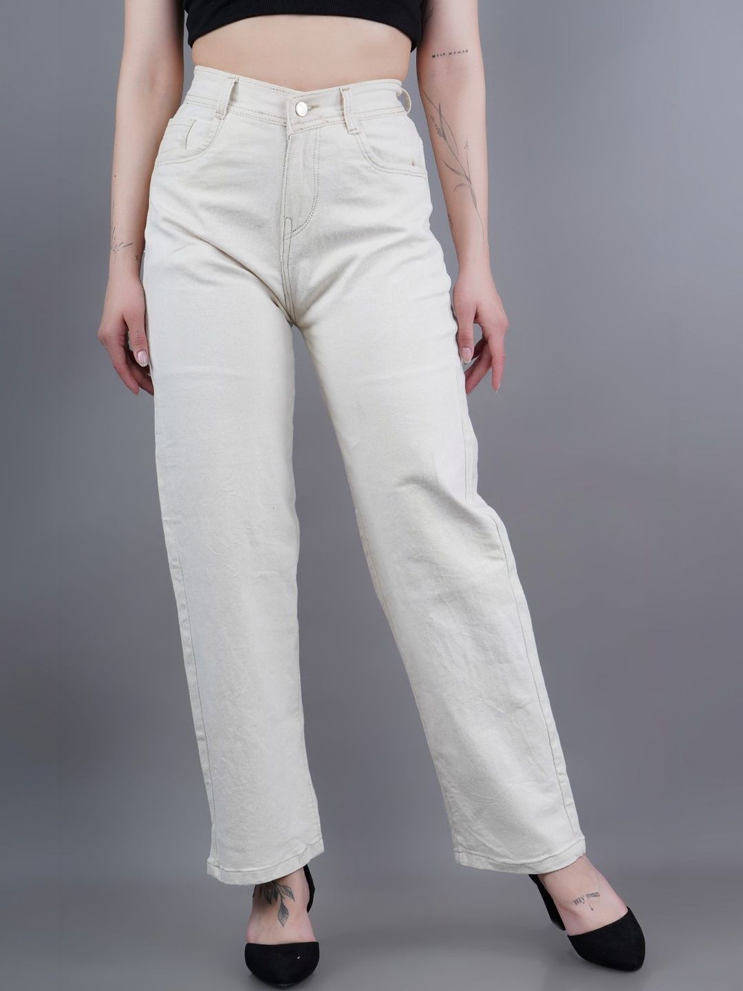 SZN Women Classic Relaxed Fit Mid-Rise Jeans