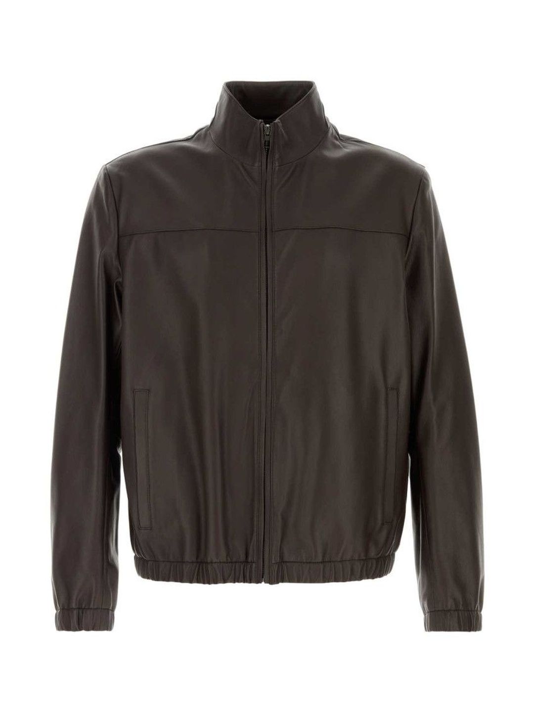 BOSS Men Brown Solid Jacket
