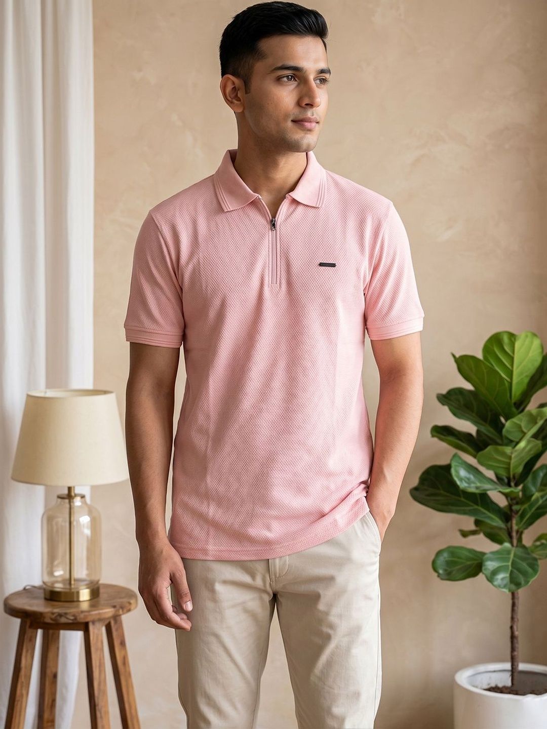 Force NXT Men Polo Collar Pockets T-shirt