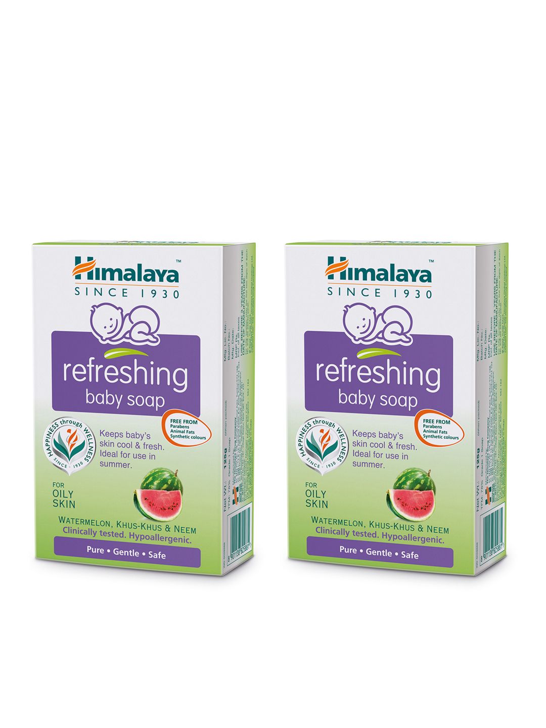 Himalaya Baby Himalaya Baby Set of 2 Refreshing Baby Soaps