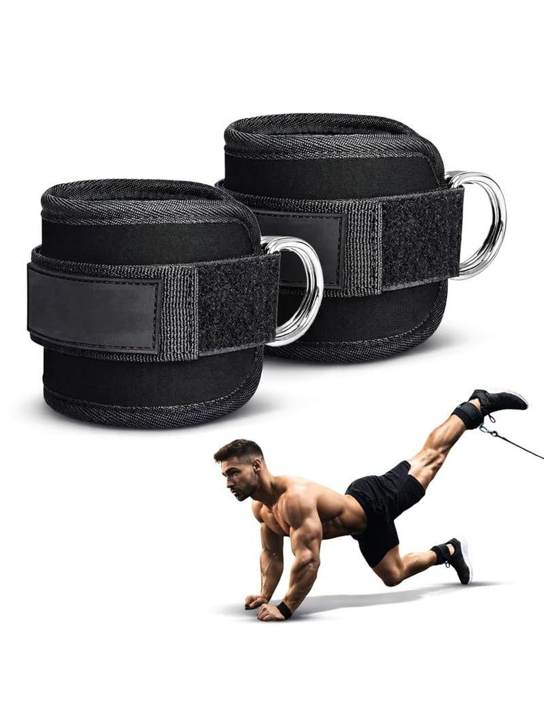 soulvinee 2-Pcs Ankle Weight Workout Accessories