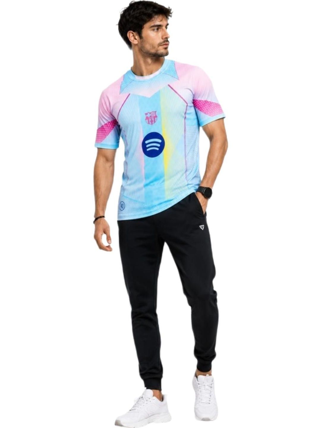 teky Men Barcelona Printed T-shirt