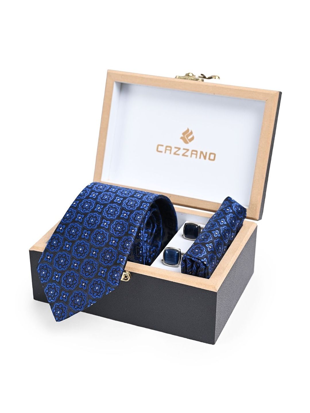 Cazzano Printed Ties and Cufflinks