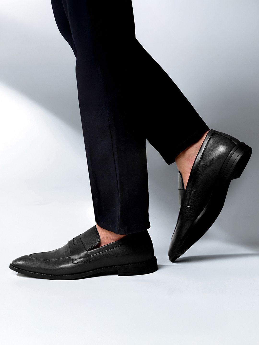 LOUIS STITCH Men Slip On Formal Moccasin Shoes