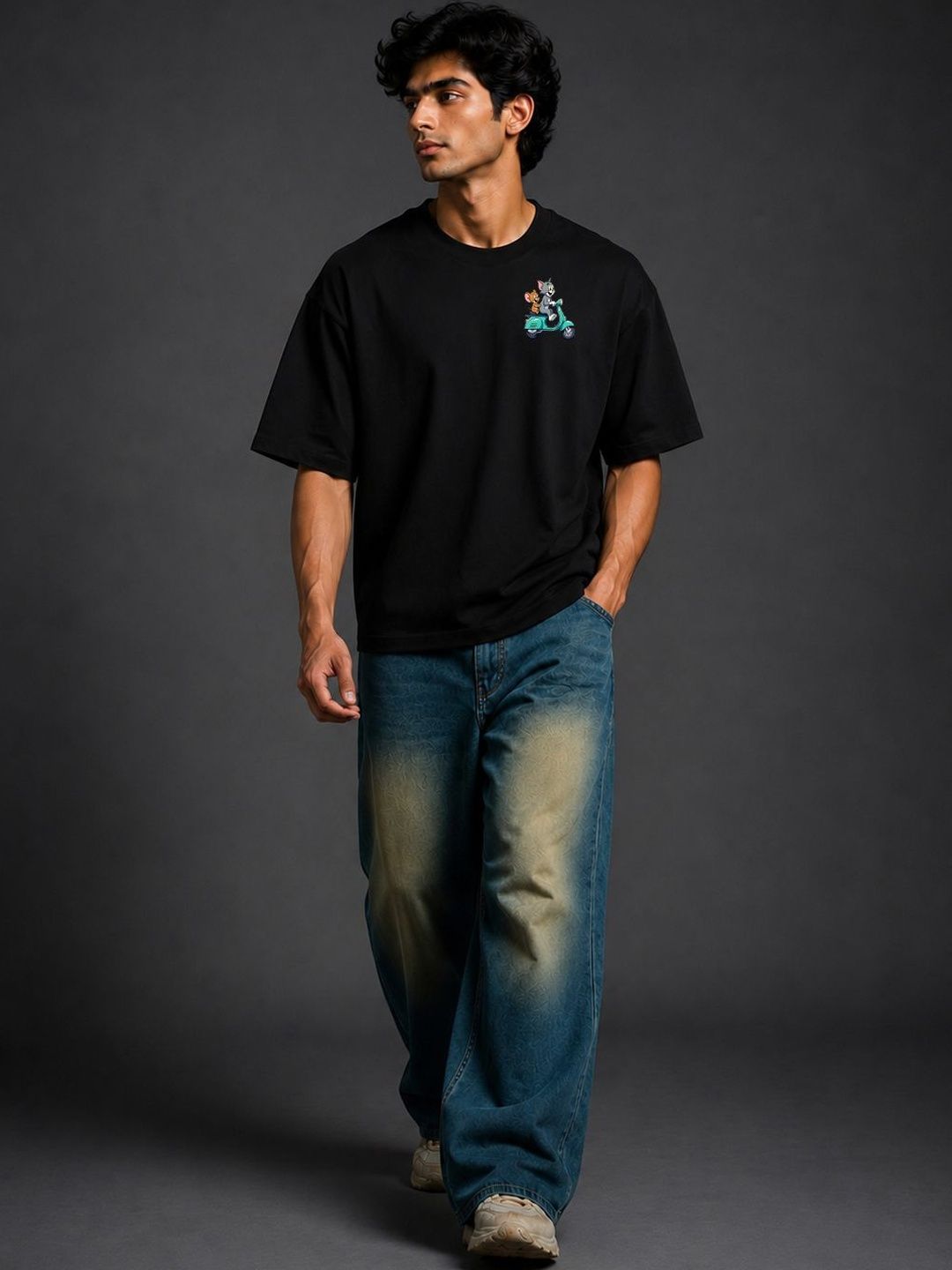 BEOVER Men Printed T-shirt