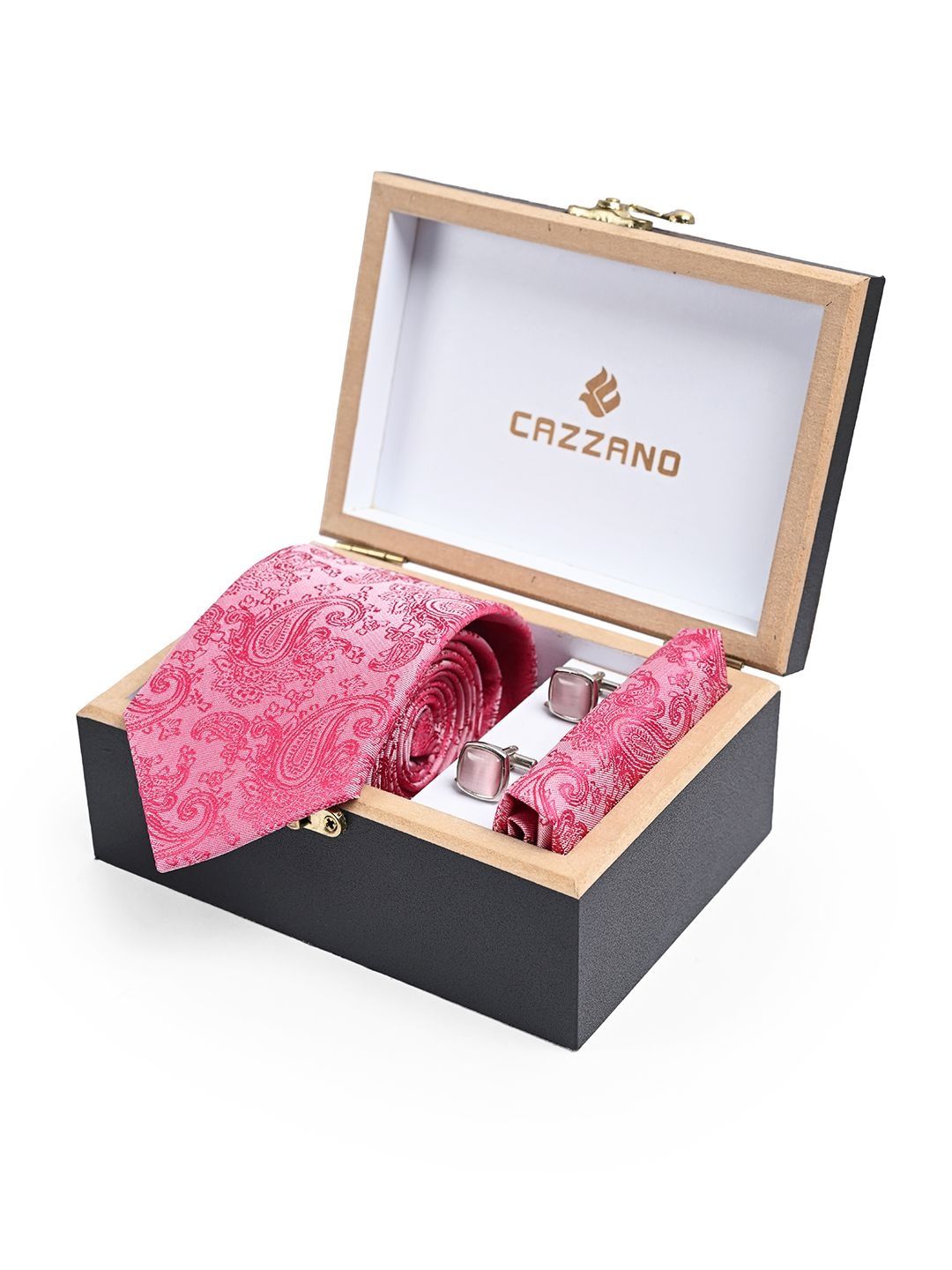 Cazzano Printed Ties and Cufflinks