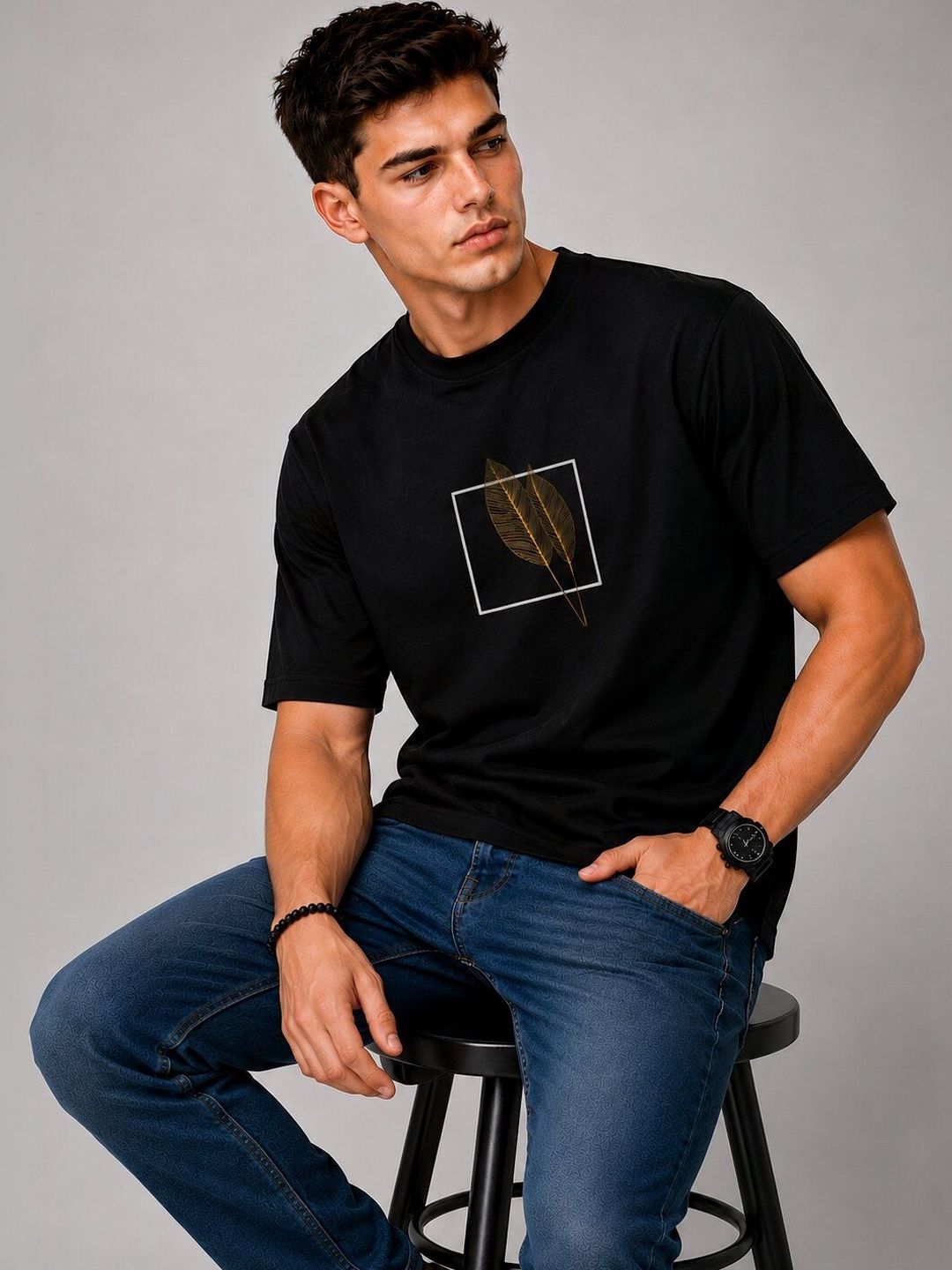 KRYONIX Men Printed T-shirt