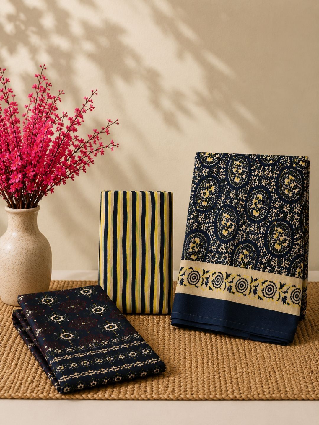 Dhaaga Ghar Printed Unstitched Dress Material