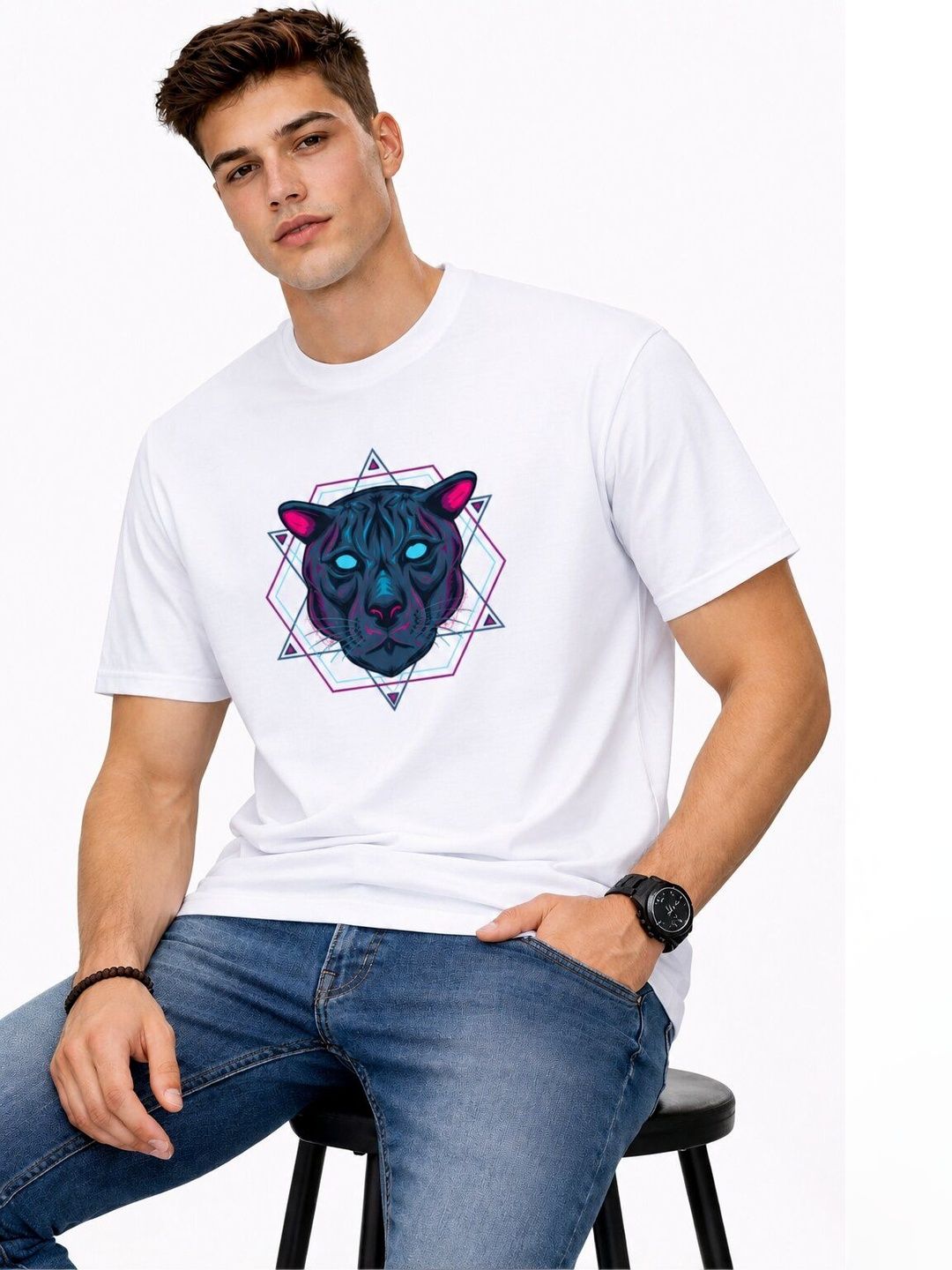 KRYONIX Men Printed T-shirt
