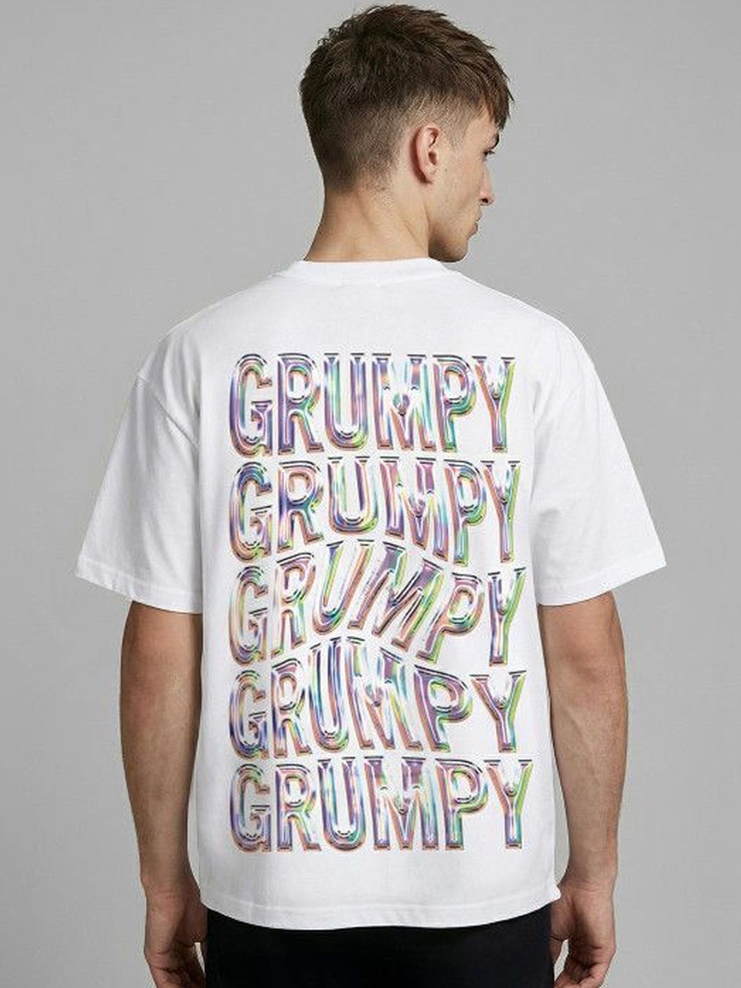 High Star Men Typography Printed T-shirt