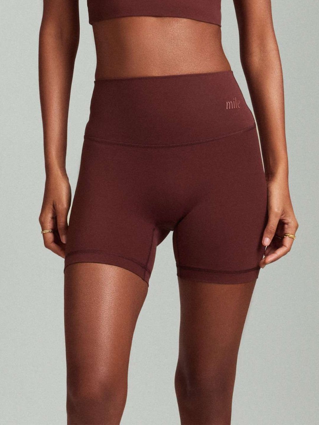 Maroon OnTheGo Shorts Mile Collective Maroon OnTheGo Shorts