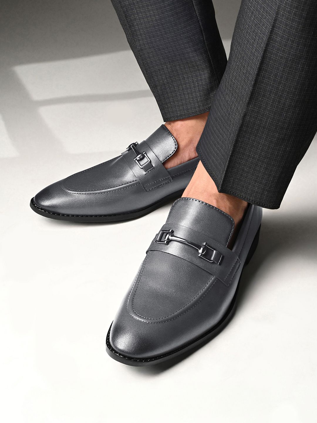 LOUIS STITCH Men Formal Slip On Moccasin Shoes