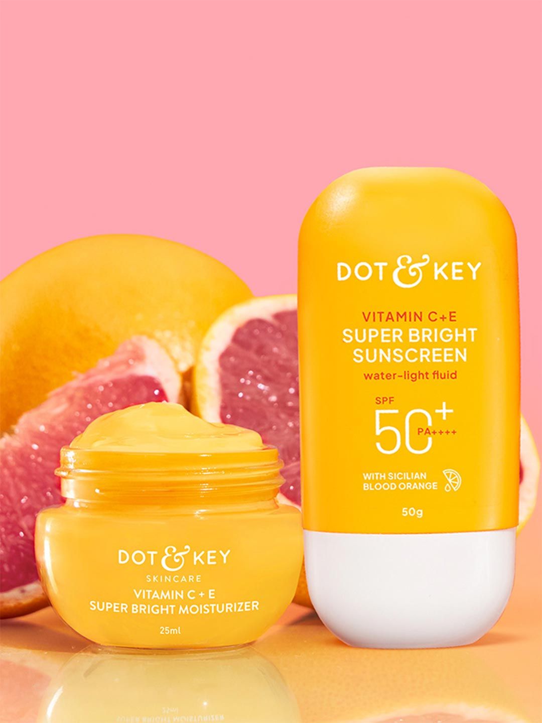 DOT & KEY DOT & KEY Set of Vitamin C+E Moisturizer 25ml + Sunscreen 50g