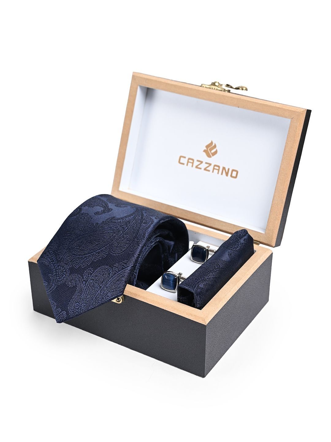 Cazzano Printed Ties and Cufflinks