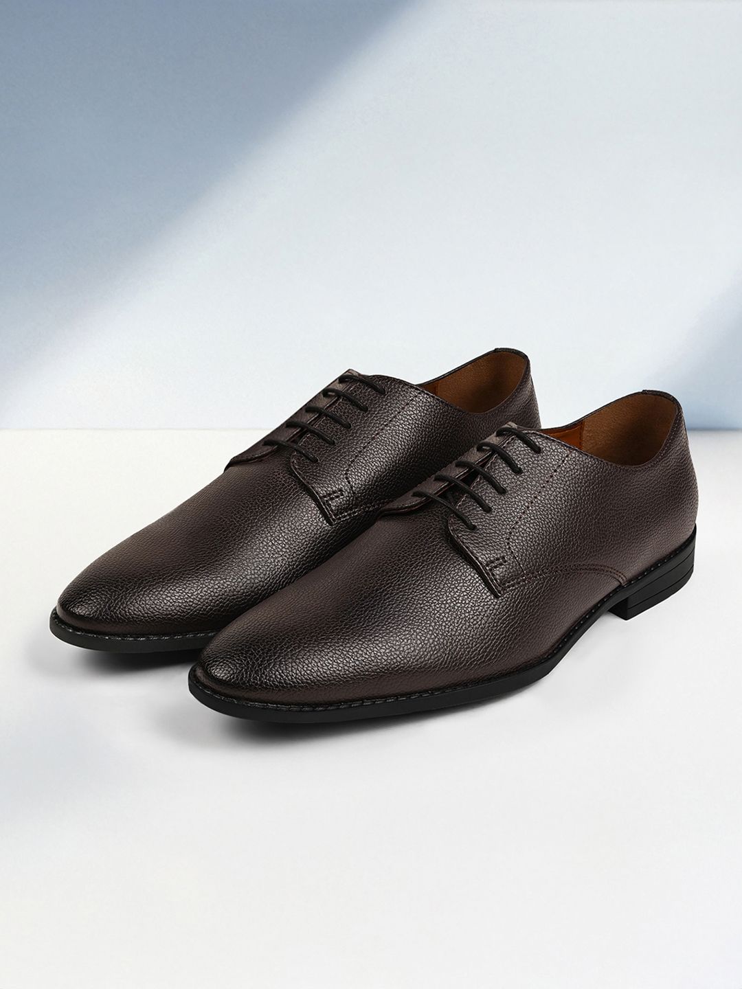 LOUIS STITCH Men Formal Lace Up Derby Shoes