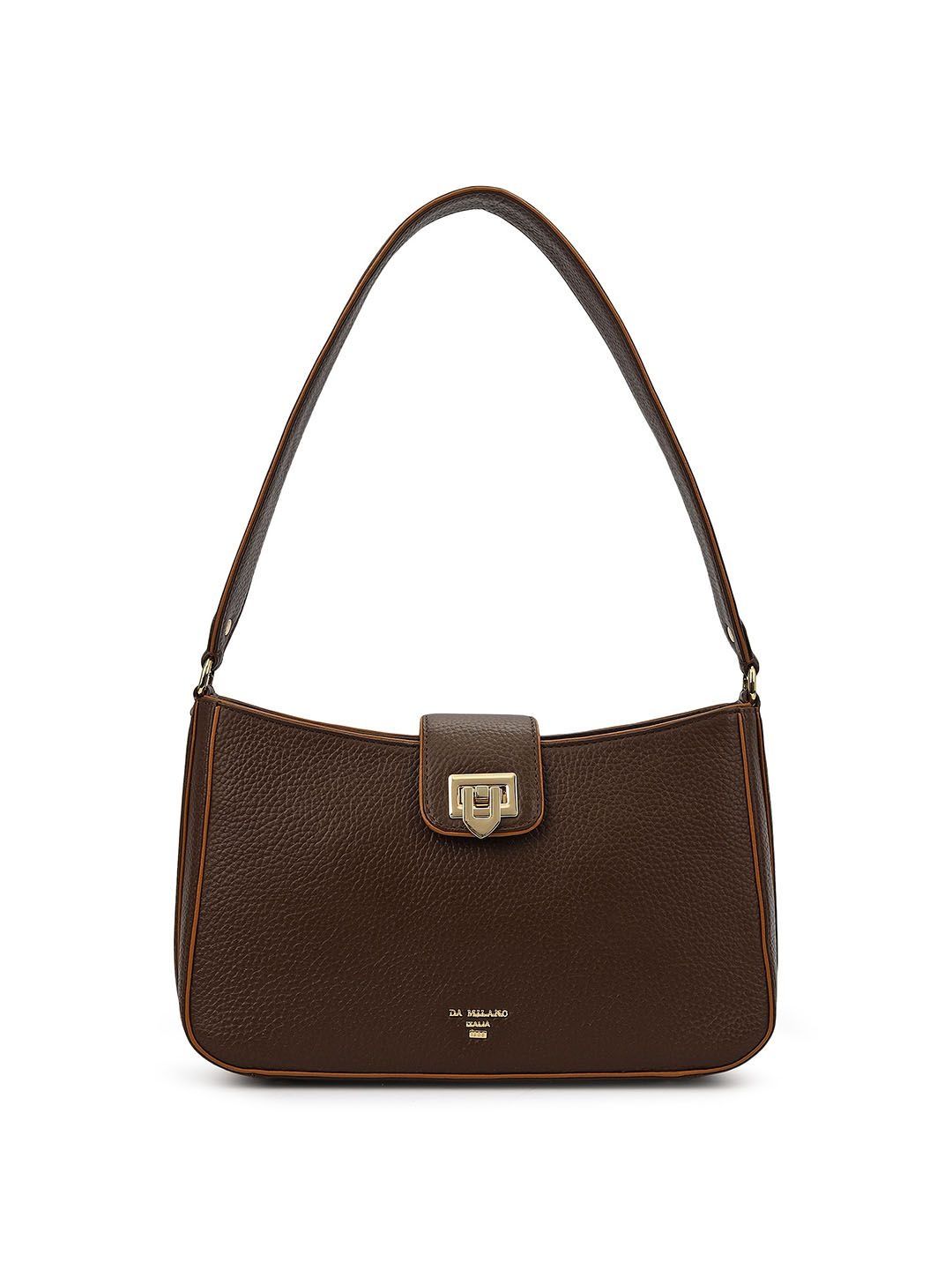Da Milano Da Milano Textured Leather Sling Bag