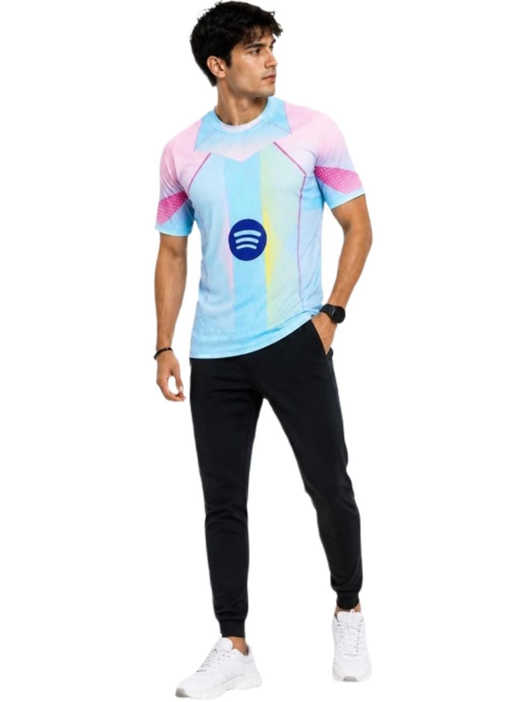 teky Men Brand Logo Printed T-shirt