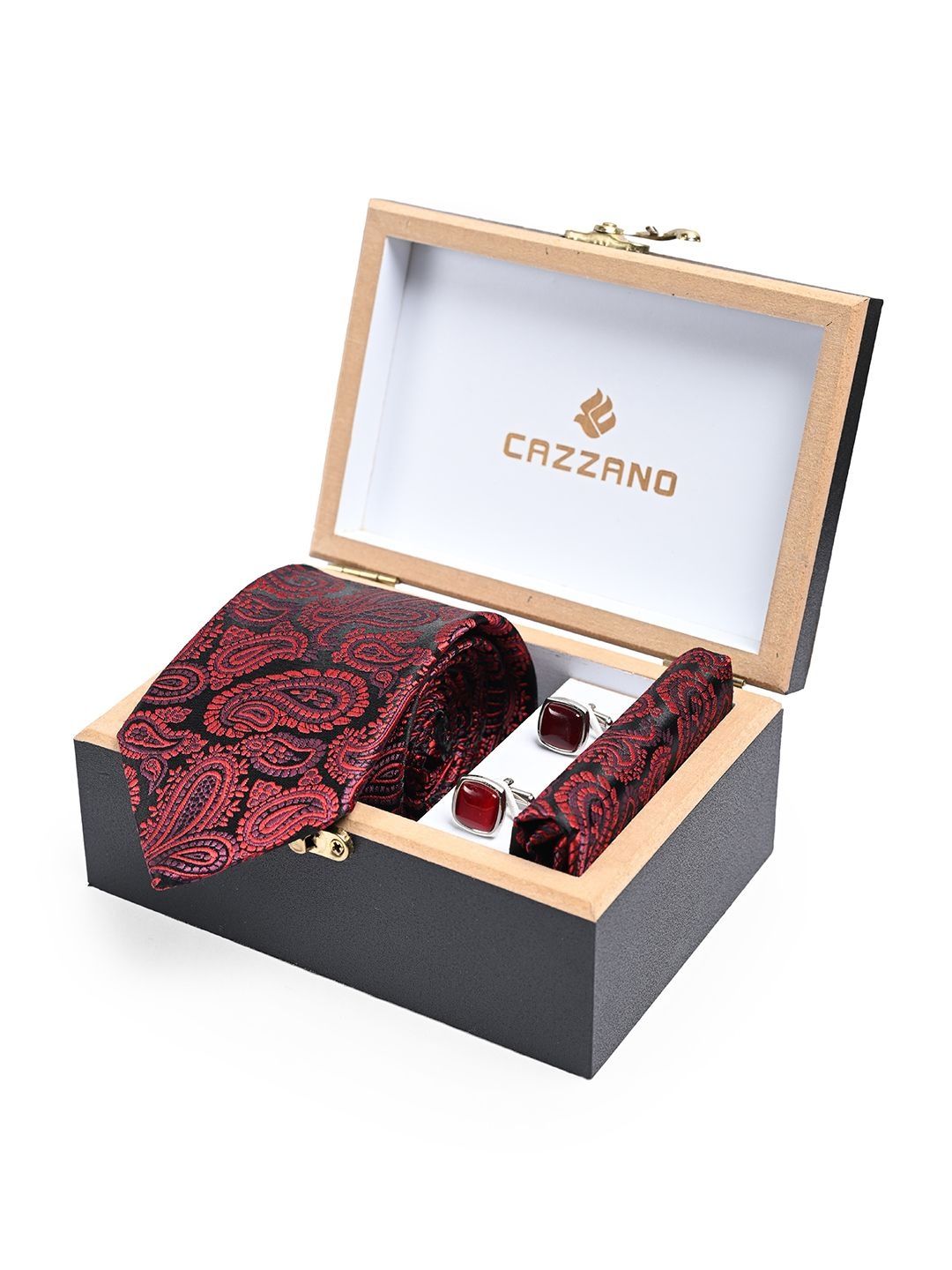 Cazzano Printed Ties and Cufflinks