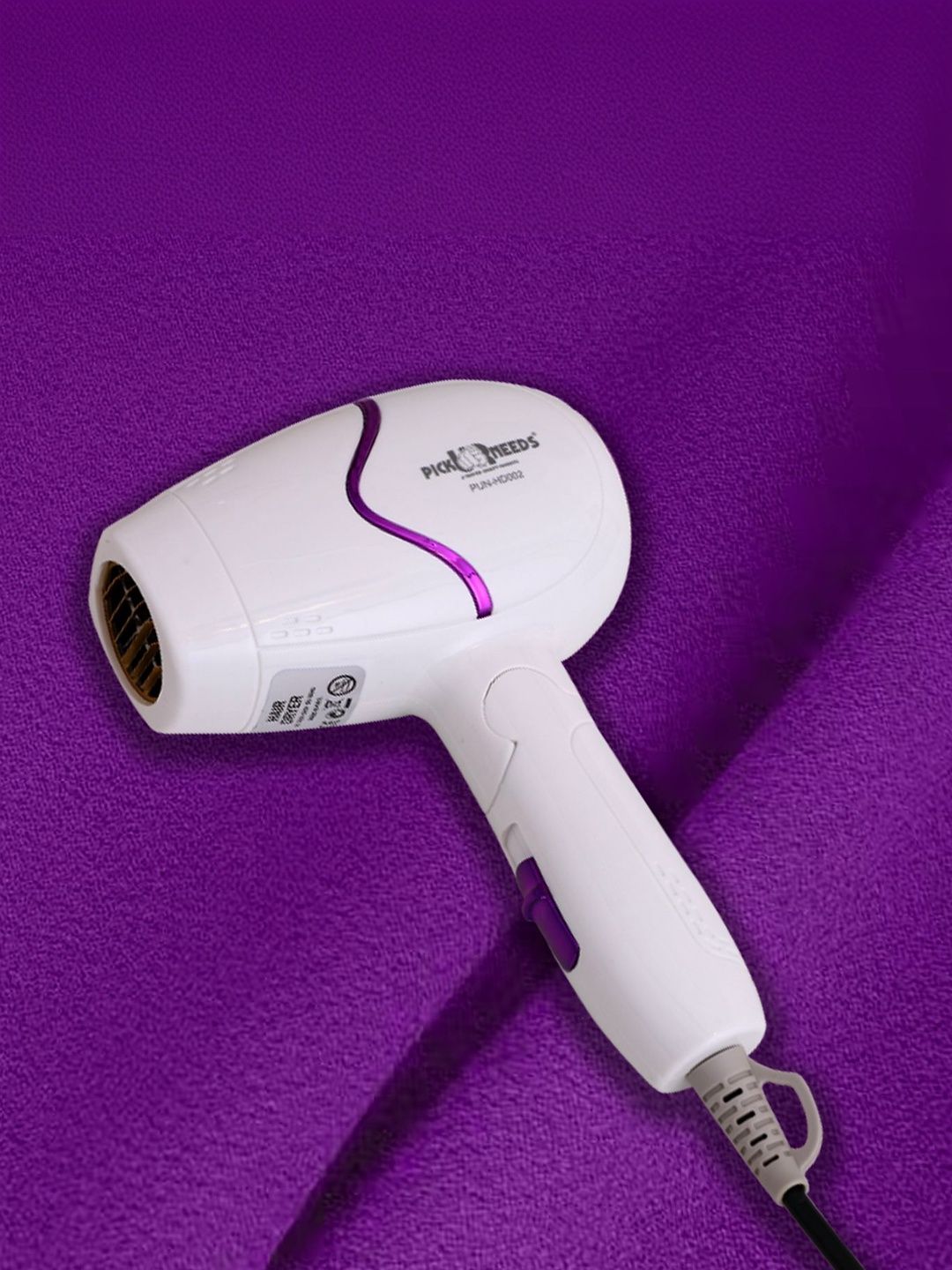 Pick Ur Needs Compact Hair Dryer With Foldable Handle - 3500W