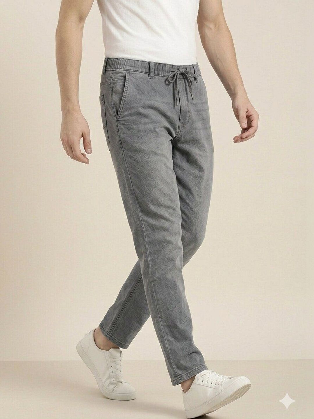 TCI Men Slim Fit Trousers