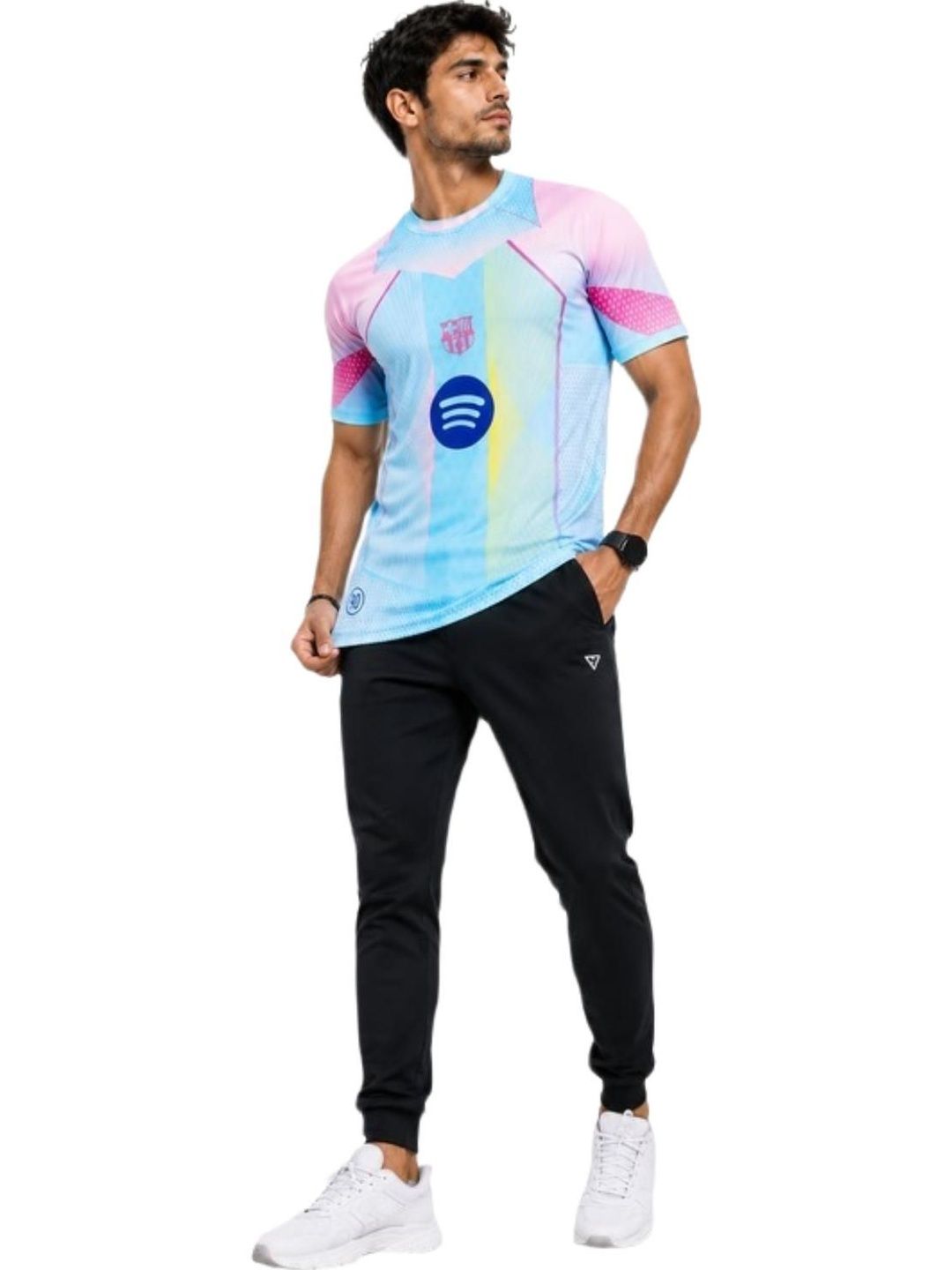 teky Men Barcelona Printed T-shirt
