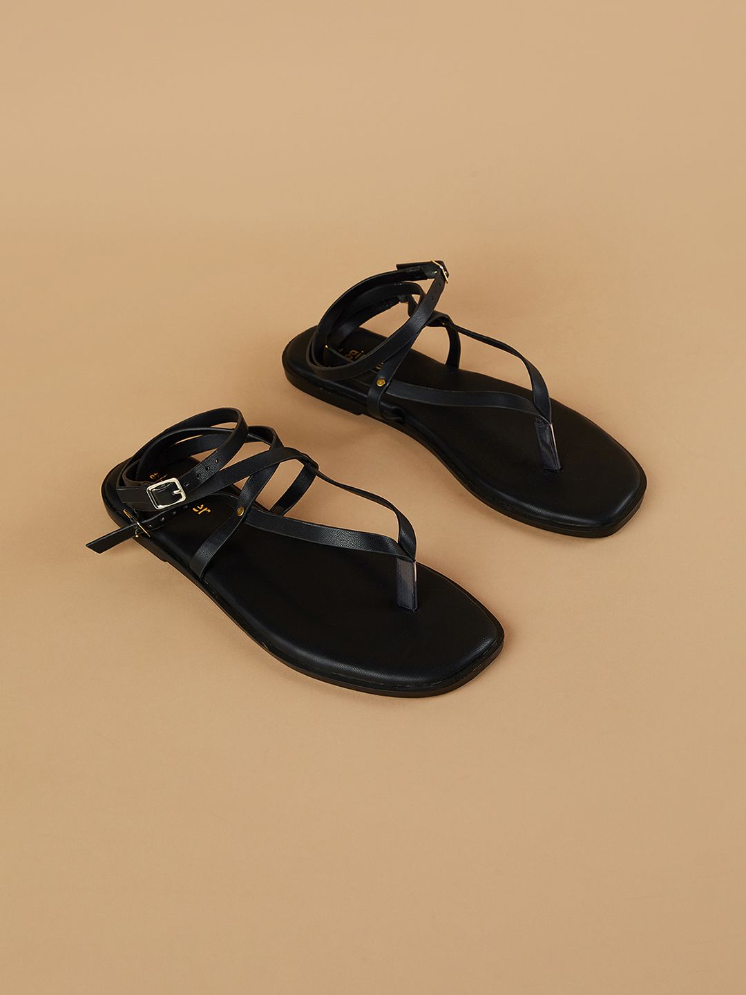 Ginger by Lifestyle Ginger by Lifestyle Women PU Gladiators Sandals