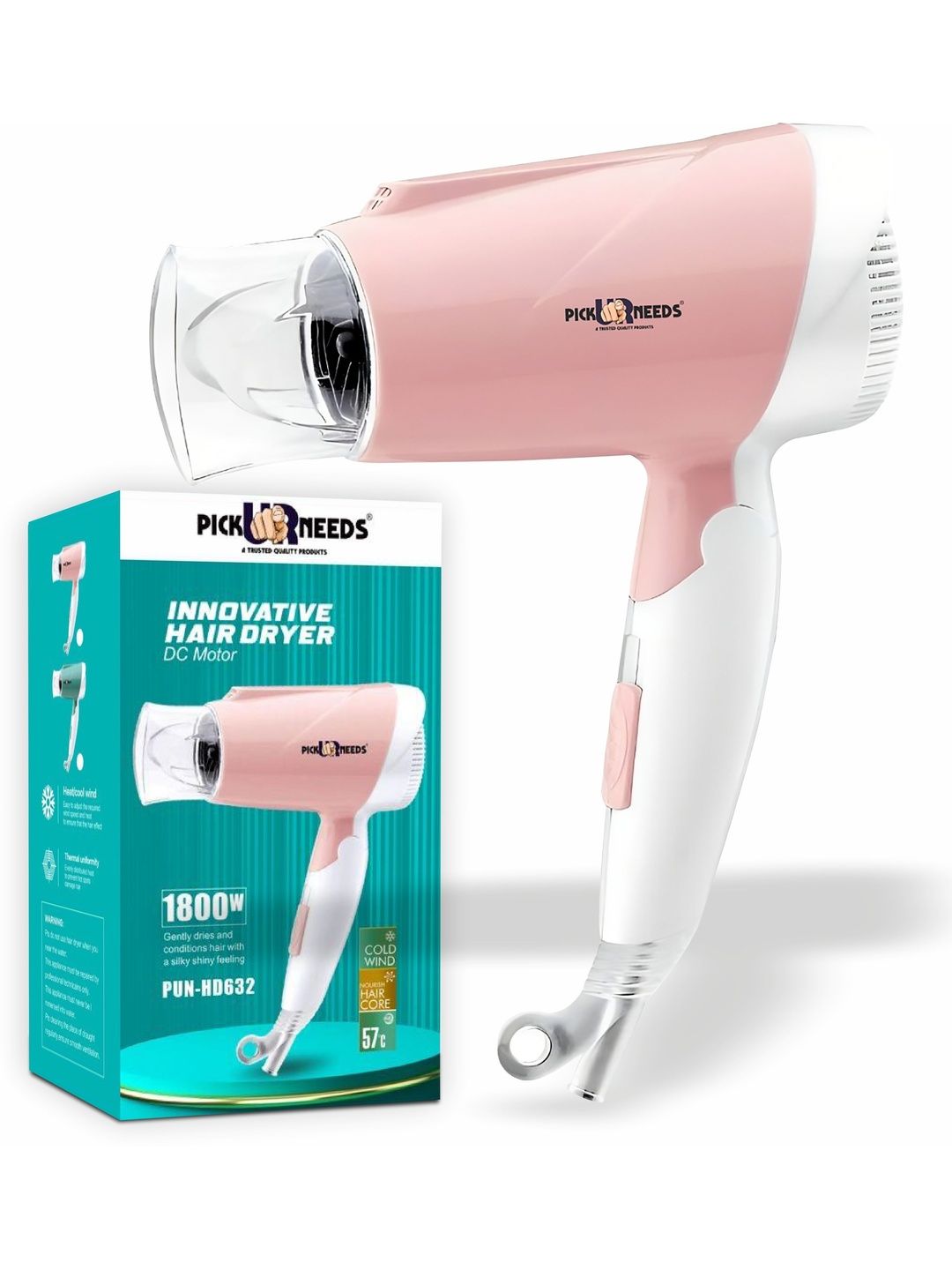 Pick Ur Needs 1800W Hot & Cold Dryer - PN-HD-6032