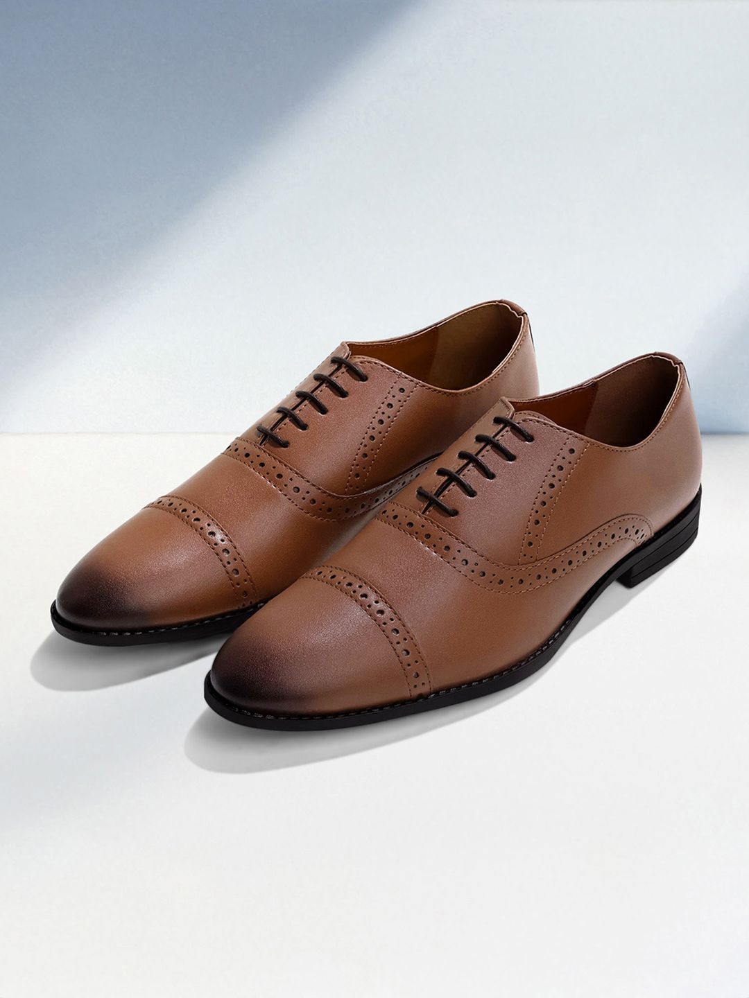 LOUIS STITCH Men Leatherette Oxford Formal Shoes